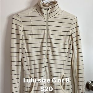 Lululemon half zip